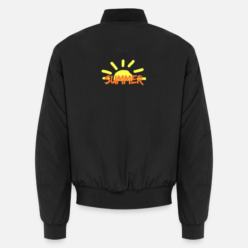 Summer - Unisex Bomber Jacket - black