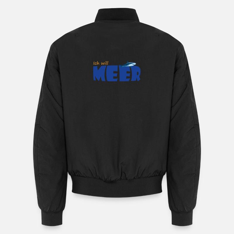 ICH WILL MEER Unisex Bomberjacke