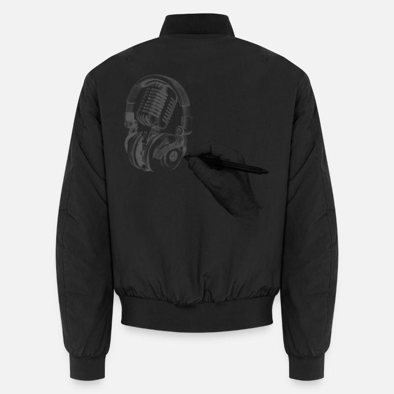 Art - Bomber unisexe - noir