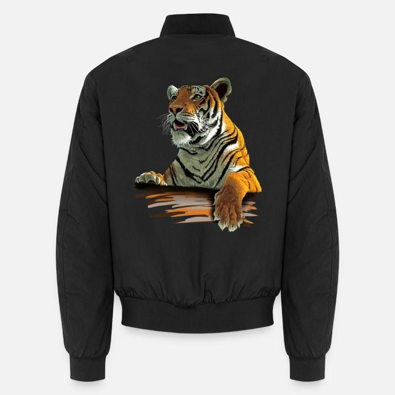 Tiger Bomber unisexe