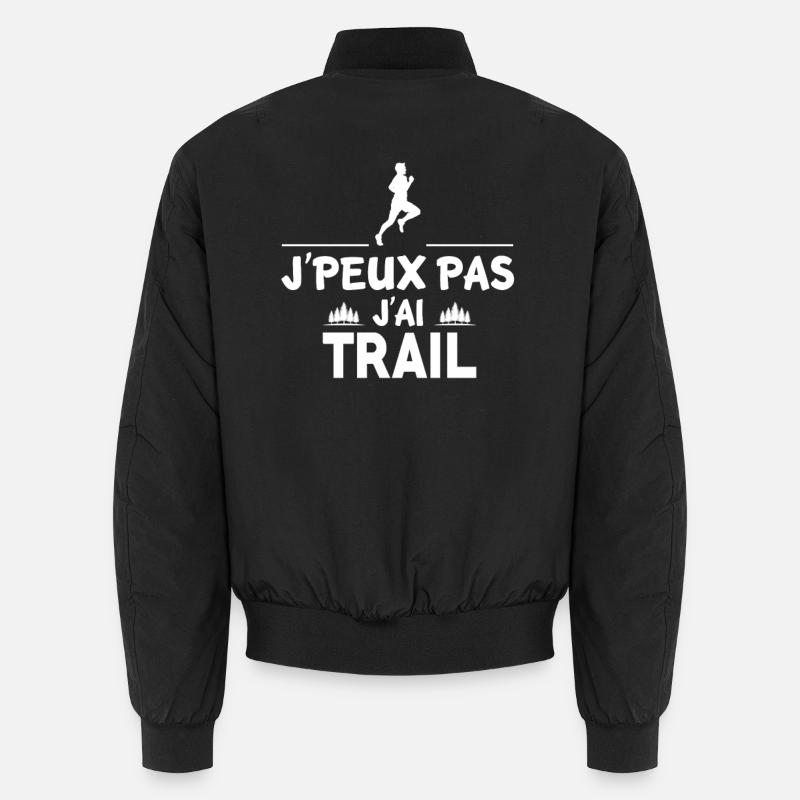 I CAN'T I TRAIL Unisex Bomber Jacket