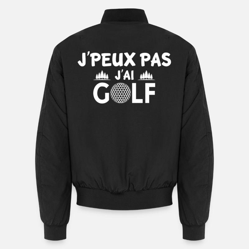 I can't I golf Unisex Bomber Jacket