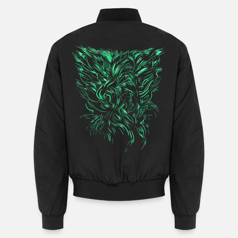 Alien Tribal / abstrait Bomber unisexe