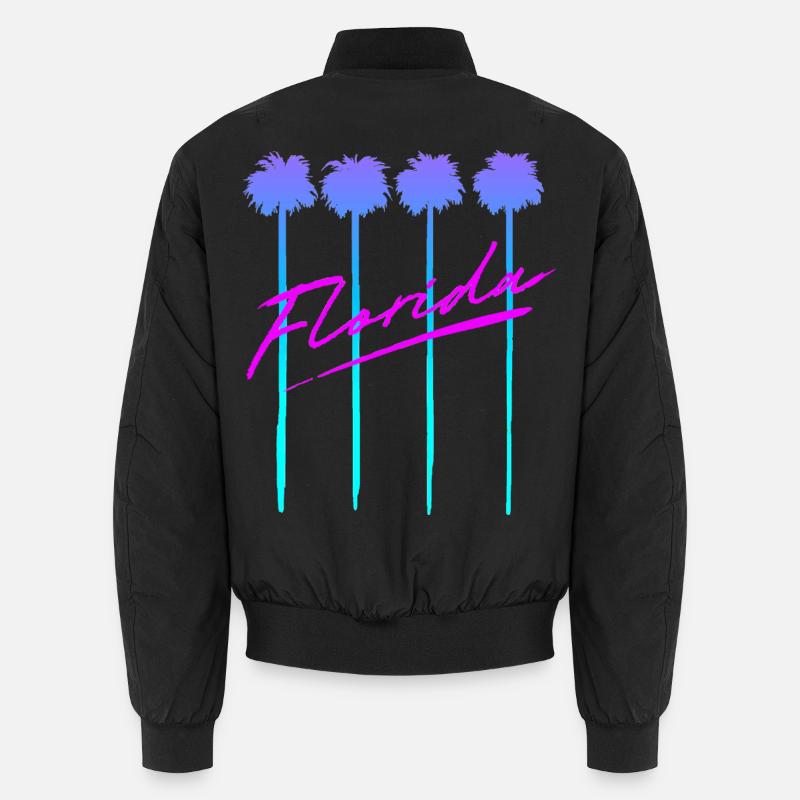 Florida Palmen Unisex Bomberjacke
