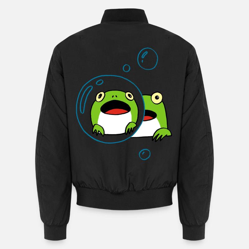 Frosch-Manga Unisex Bomberjacke