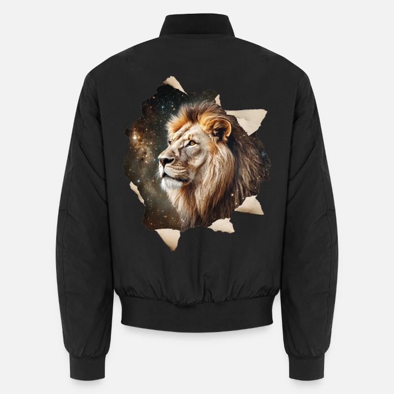 Lion Bomber unisexe