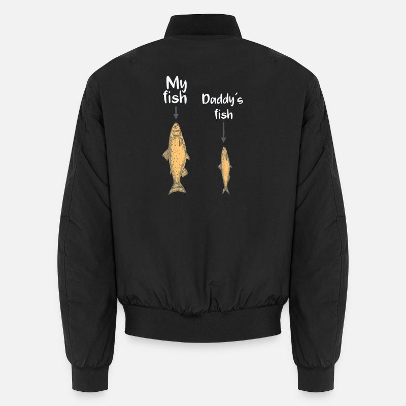 My fish, daddy’s fish Bomber unisexe