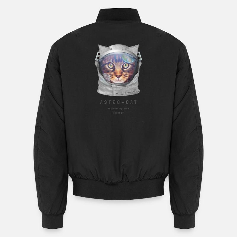 Space cat | Astronaut cat Unisex Bomber Jacket