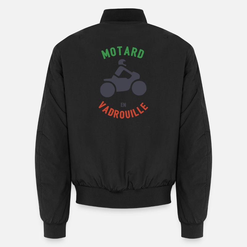 Biker in Mop Unisex Bomber Jacket