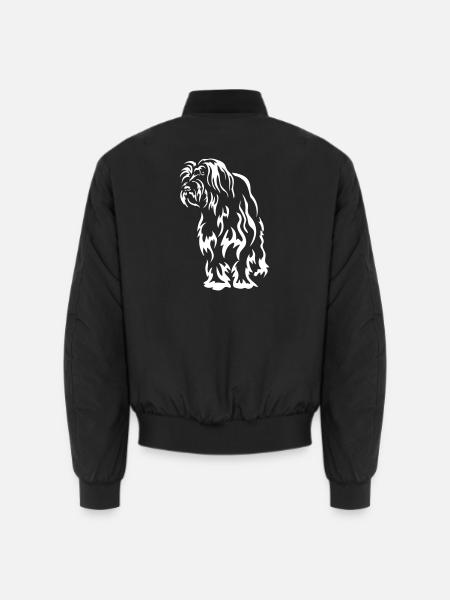 Gos d' Atura Catala "Black Edition" - Unisex Bomberjacke - Schwarz
