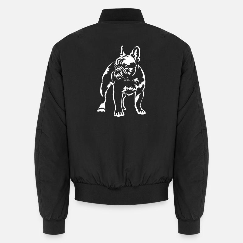 Bouledogue Français « Édition Noire » Bomber unisexe