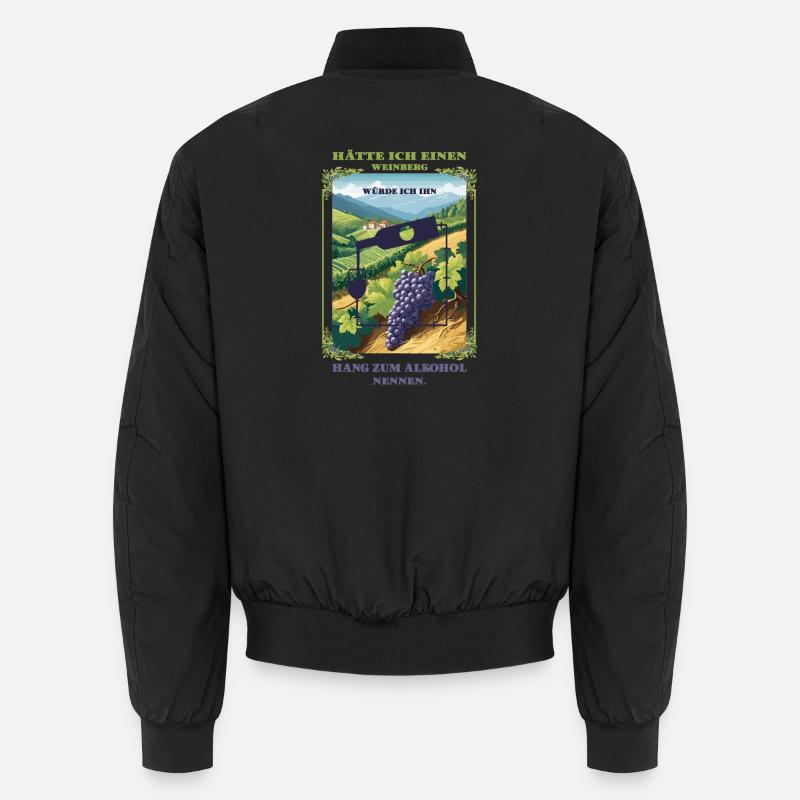 Penchant for alcohol Unisex Bomber Jacket