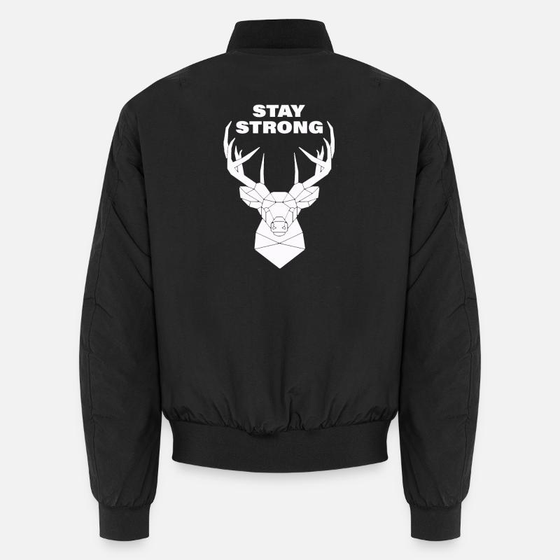 RESTEZ FORT Bomber unisexe