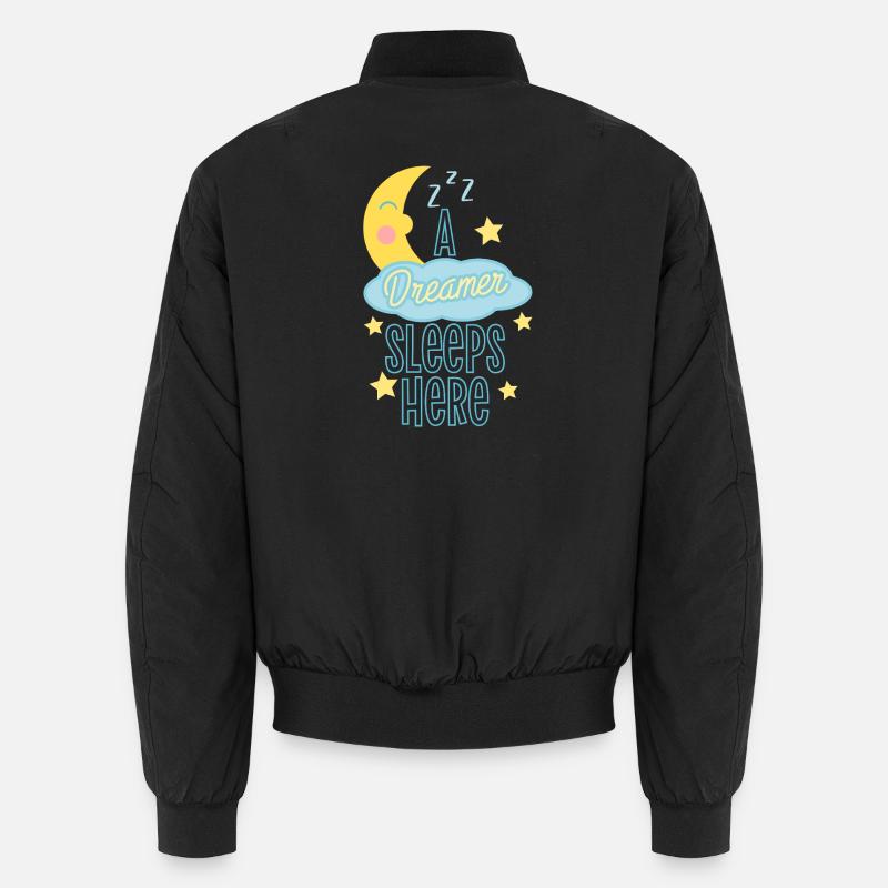 Design Astronaute Rêveur Endormi Bomber unisexe