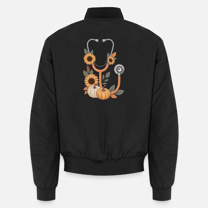 Stéthoscope d’automne Bomber unisexe