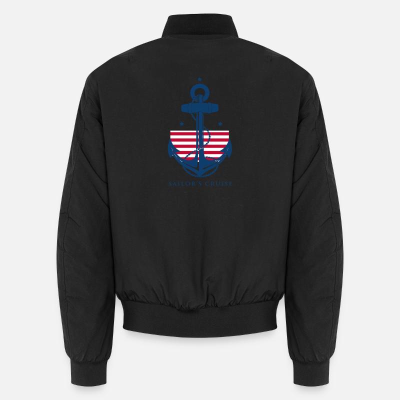 Matrose - Unisex Bomberjacke - Schwarz
