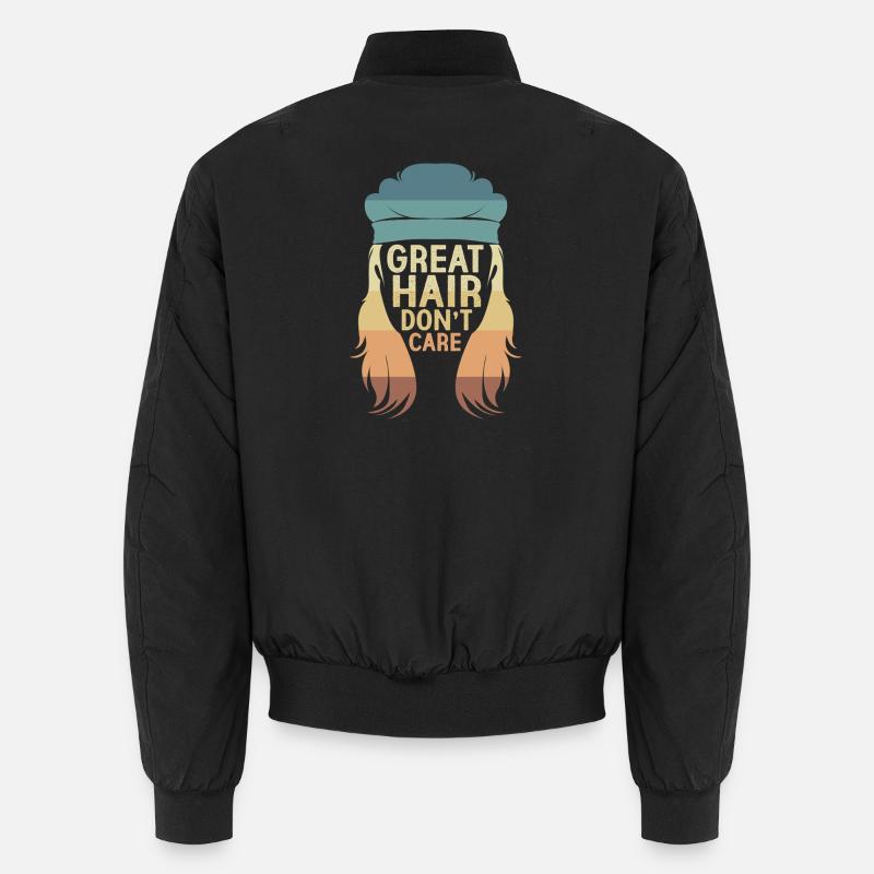 Coupe mullet coupe mulet Bomber unisexe