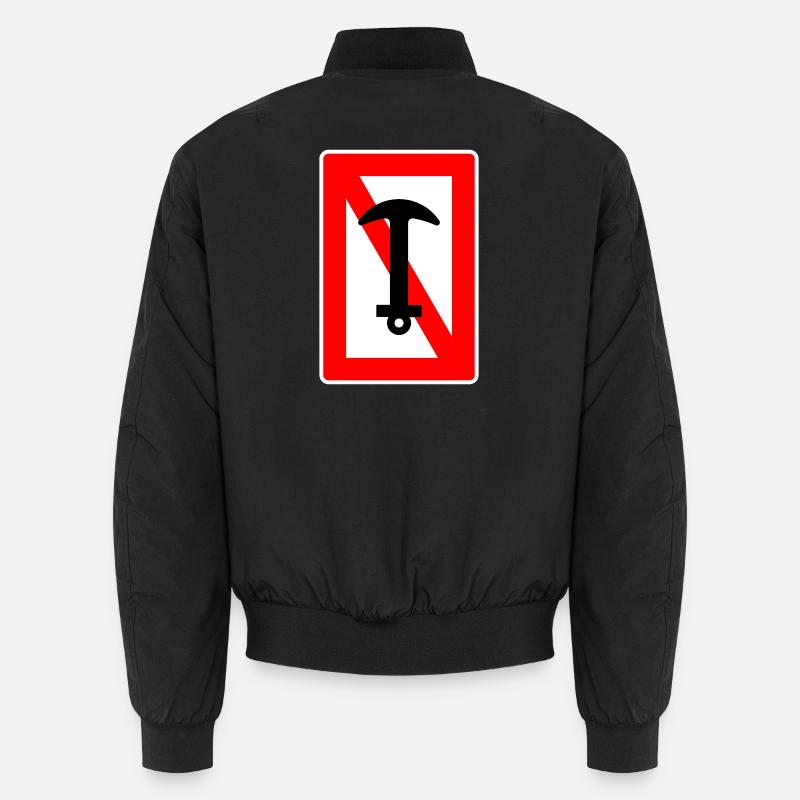 Ankerverbot - Anker Schiff Kapitän Segeln Boot Unisex Bomberjacke