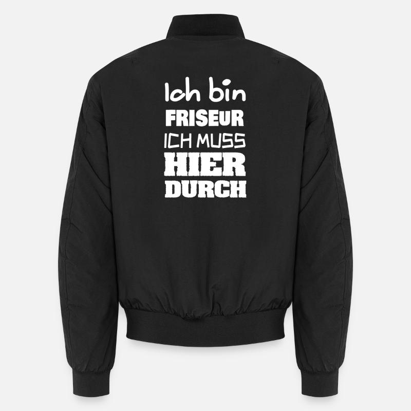 Friseur Unisex Bomberjacke