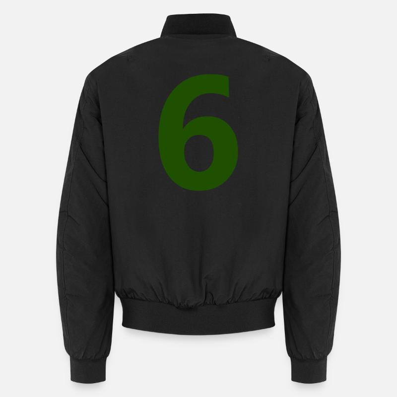 6 - Unisex Bomber Jacket - black