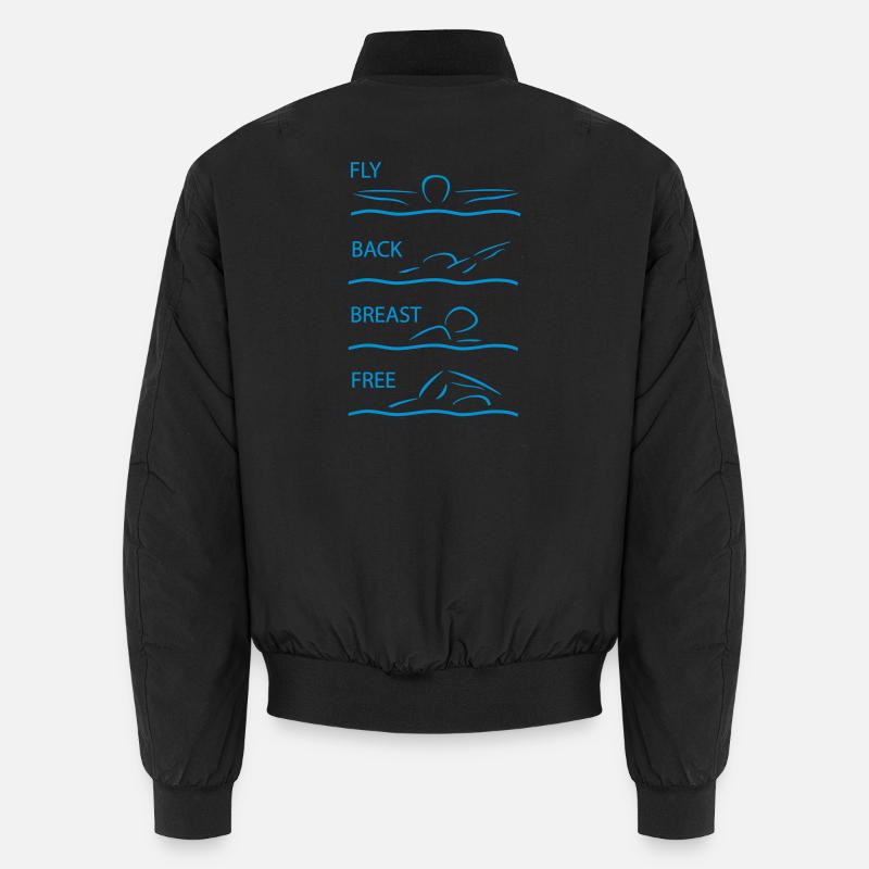 schwimmen Unisex Bomberjacke