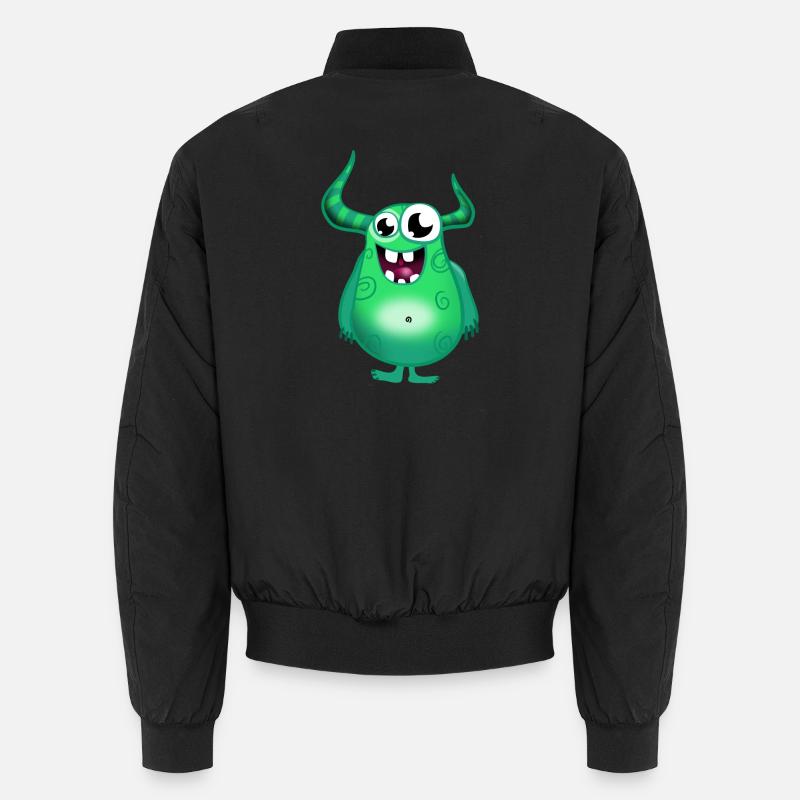 Monster green Unisex Bomber Jacket