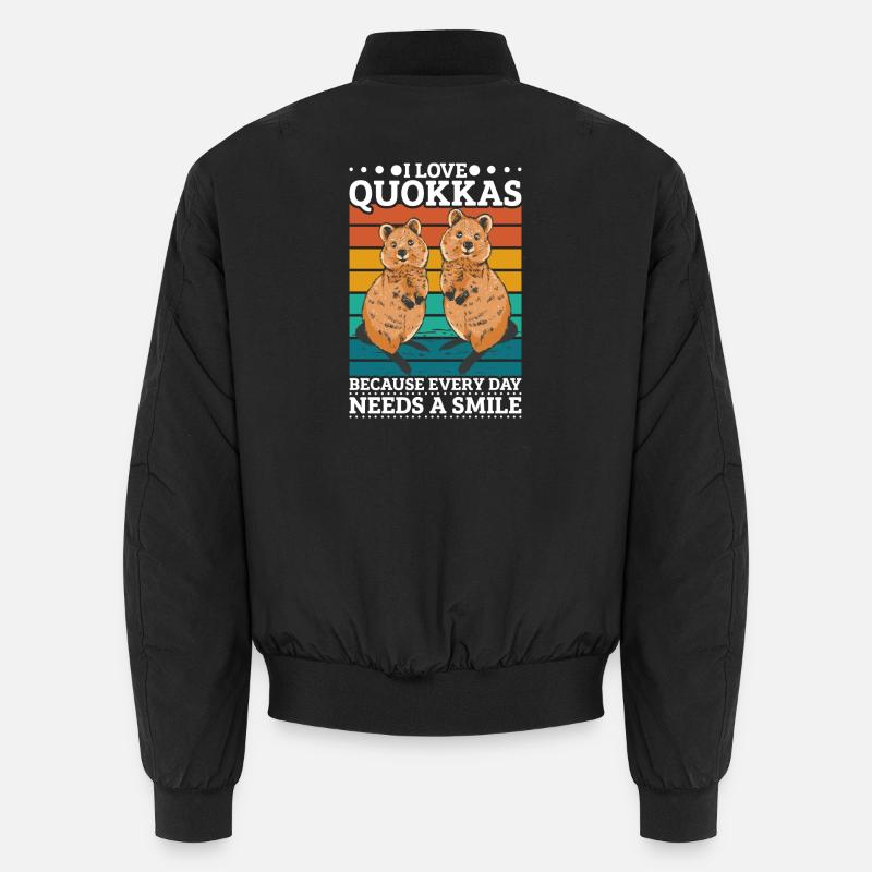 J'adore les quokkas Bomber unisexe