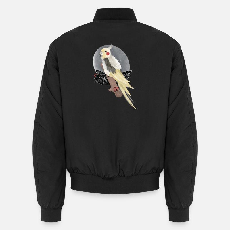 illustration de cacatoès calopsitte Bomber unisexe