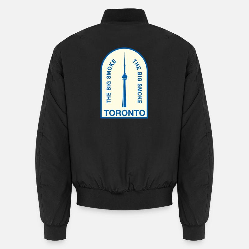 Toronto CNTower Big Smoke - Unisex Bomberjacke - Schwarz