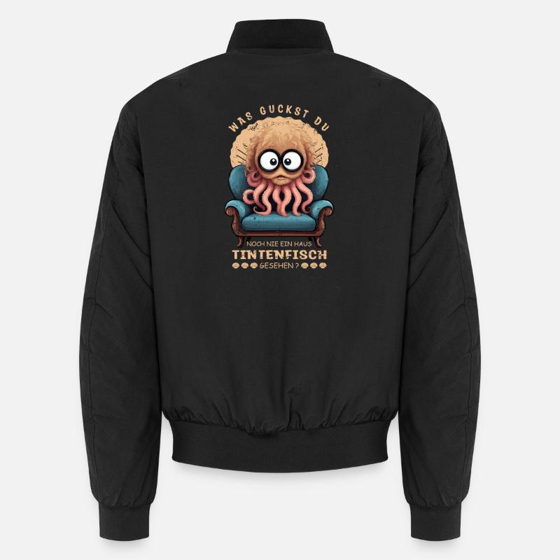 Calmar drôle Bomber unisexe
