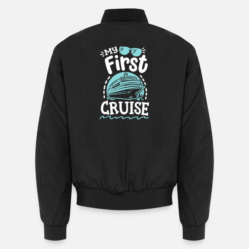 Erster Kreuzfahrturlaub - Unisex Bomberjacke - Schwarz