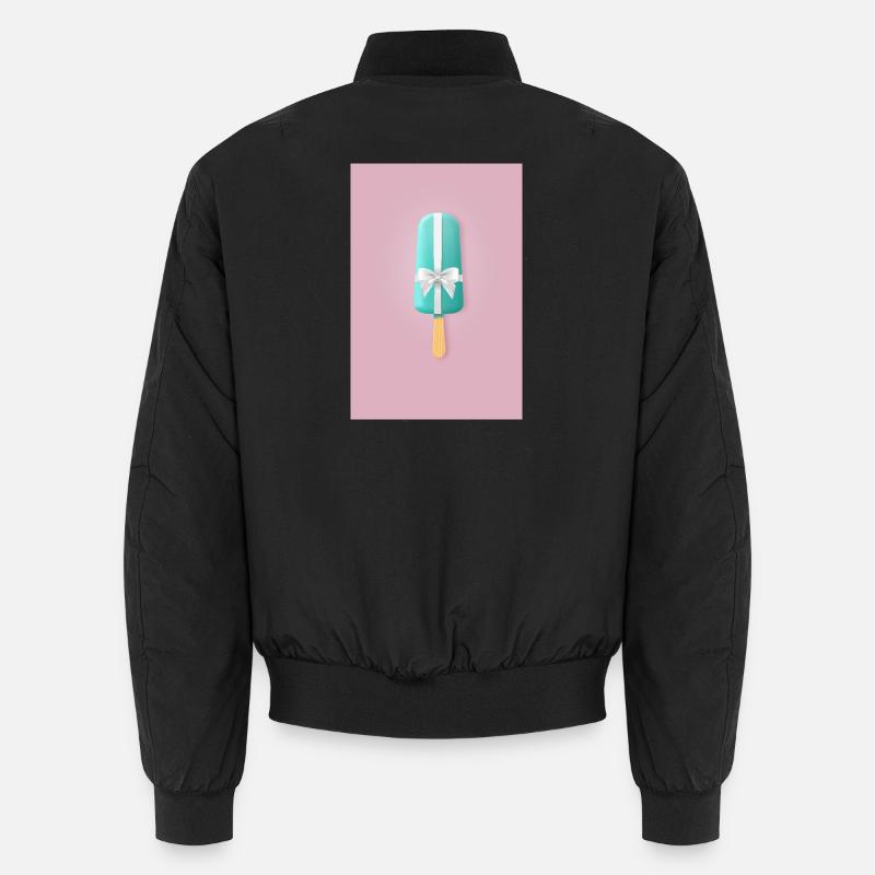 Popsicle Birthday Gift - Unisex Bomber Jacket - black