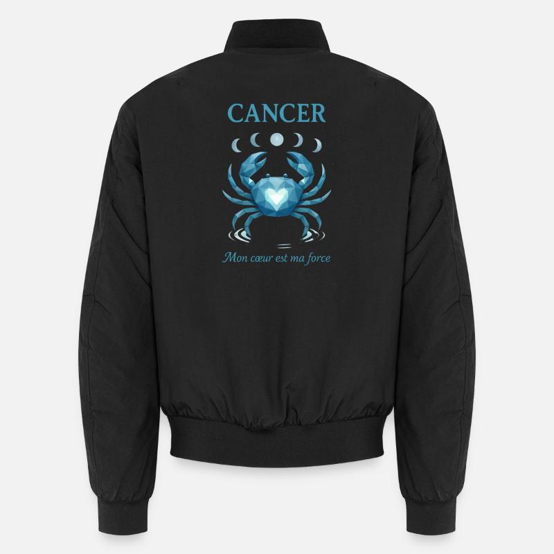 Krebs Sternzeichen - Astrologie Unisex Bomberjacke