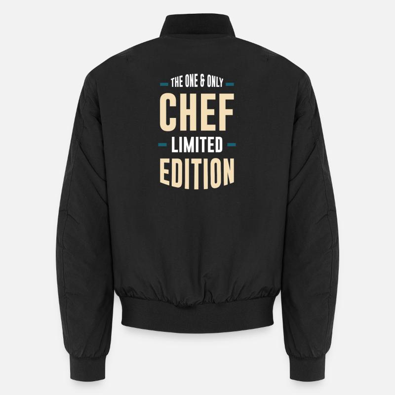 Chef Limited Edition Typographic Tee Unisex Bomberjacke