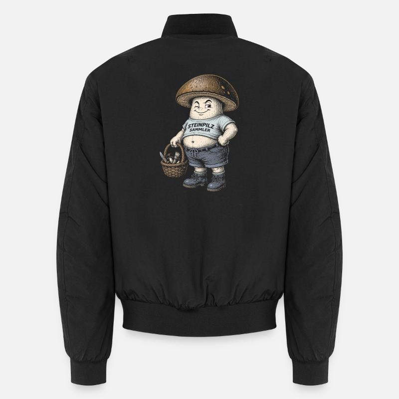 Steinpilze Unisex Bomberjacke