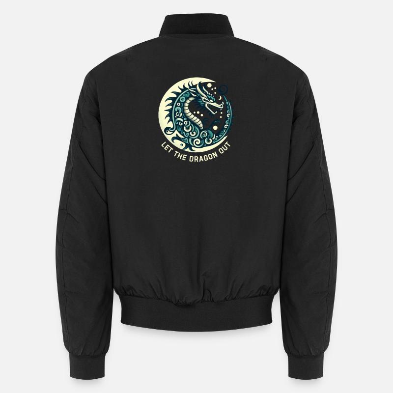 Let the Dragon out Unisex Bomber Jacket