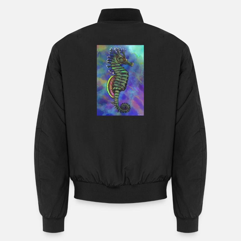 Hippocampus Unisex Bomberjacke