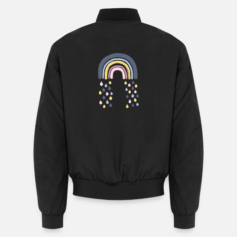 Arc-en-ciel Bomber unisexe