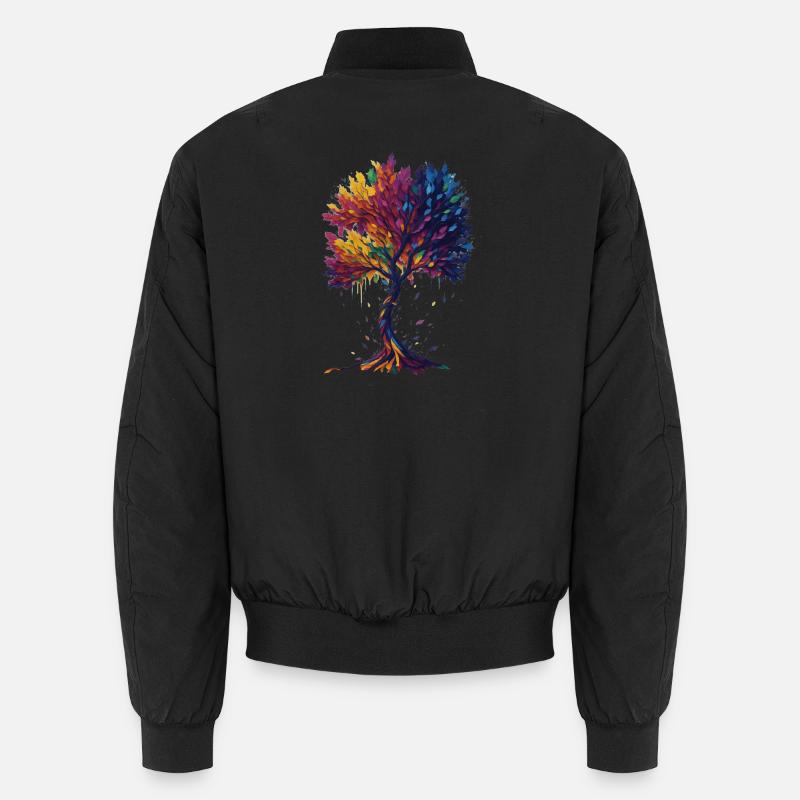 Baum des Lebens Unisex Bomberjacke