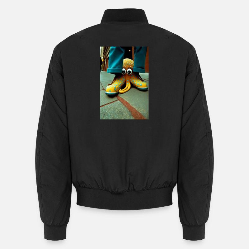 Anthropomorphic 03 - Bomber unisexe - noir