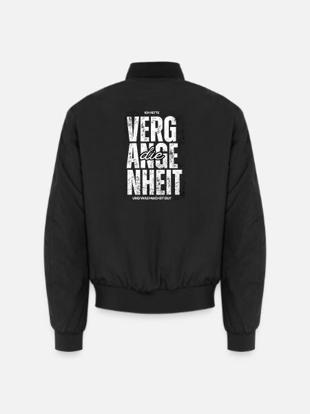 Ich rette die Vergangenheit - Unisex Bomberjacke - Schwarz