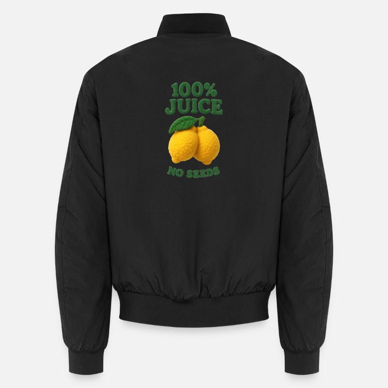 100% Juice NO SEEDS Unisex Bomberjacke