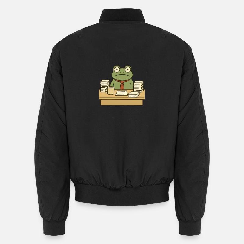 Business-Frosch Unisex Bomberjacke
