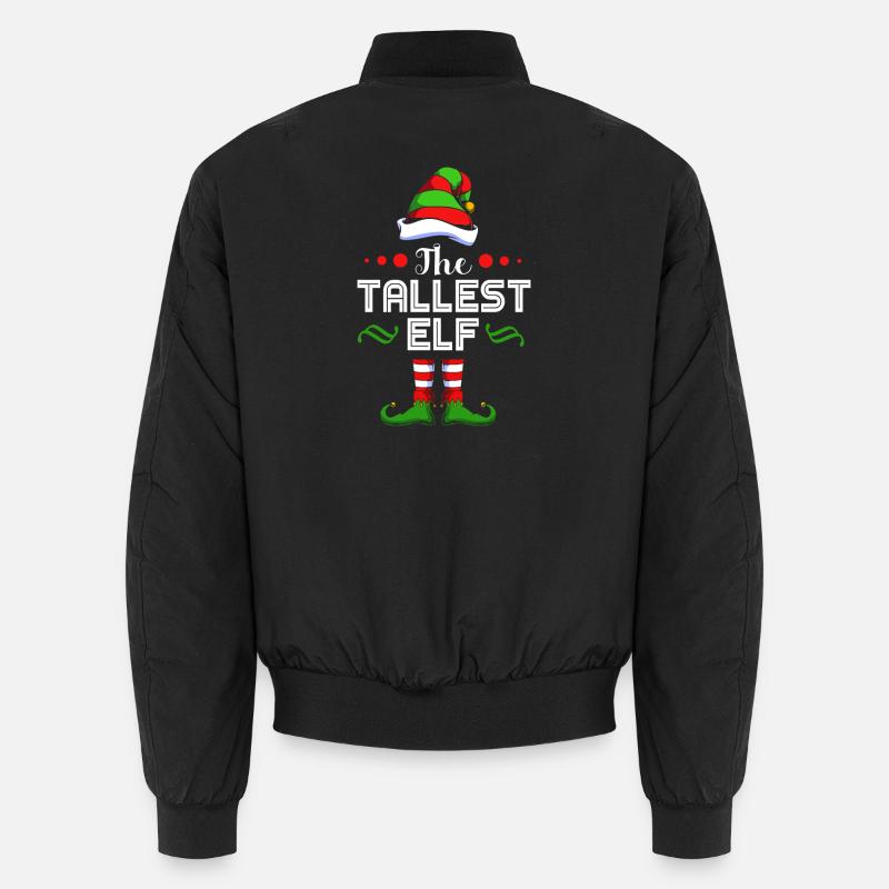 Elfe Elf Cadeau de Noël Bomber unisexe
