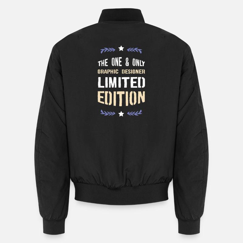 Édition graphique limitée - Bomber unisexe - noir