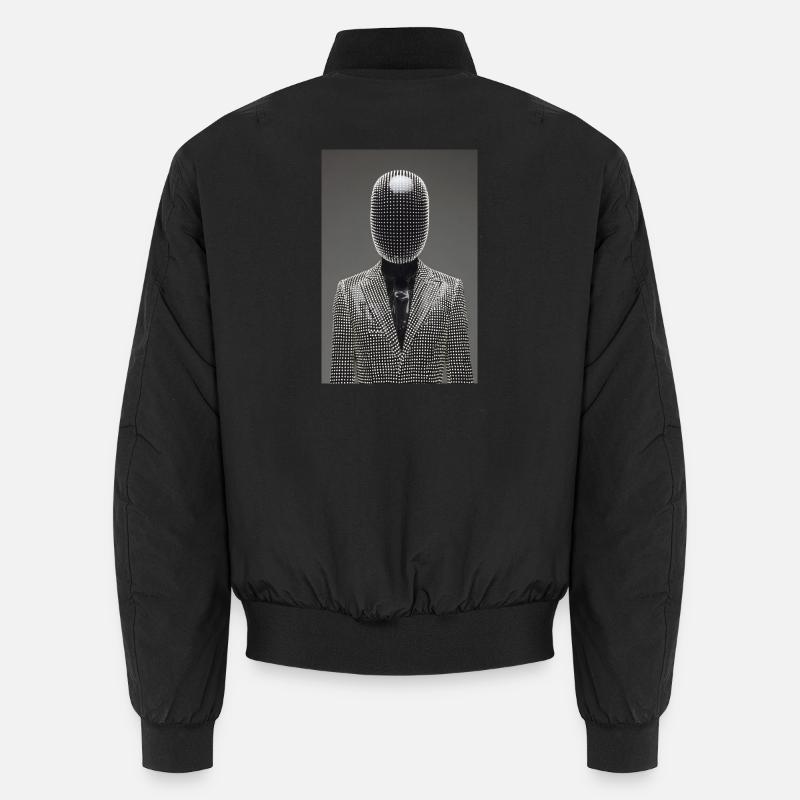 Dotgrid LED Suit Unisex Bomber Jacket