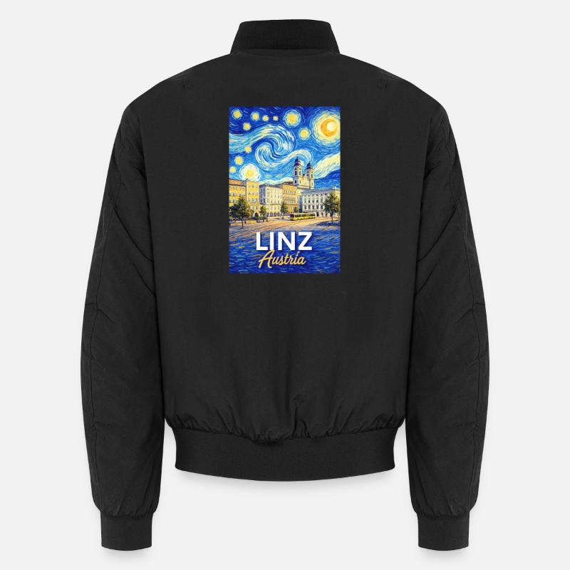 Linz, Austria Unisex Bomber Jacket