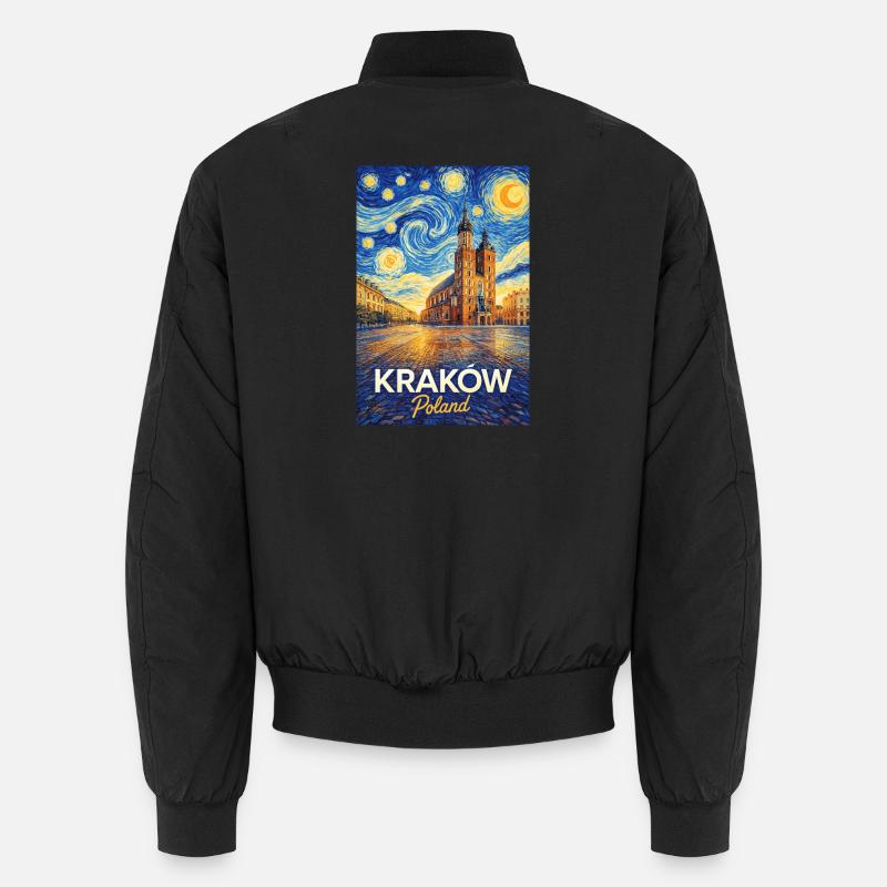 Kraków, Polen Unisex Bomberjacke