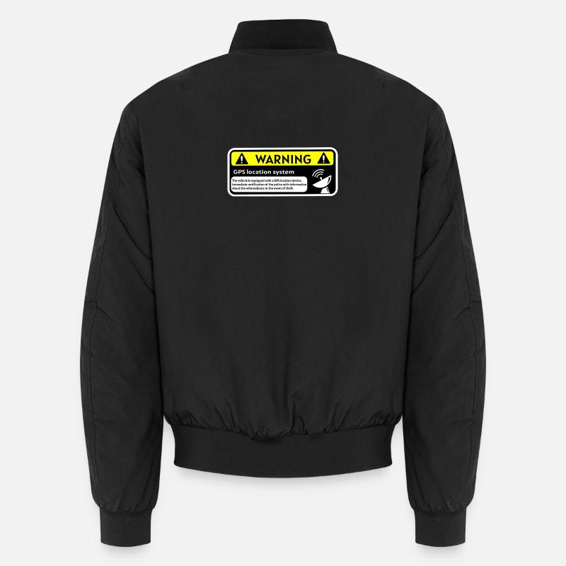 Dashcam - Unisex Bomberjacke - Schwarz