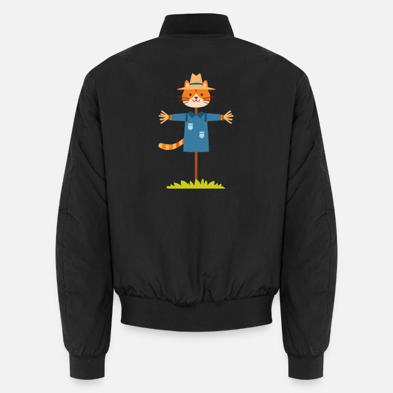 Chat épouvantail Bomber unisexe